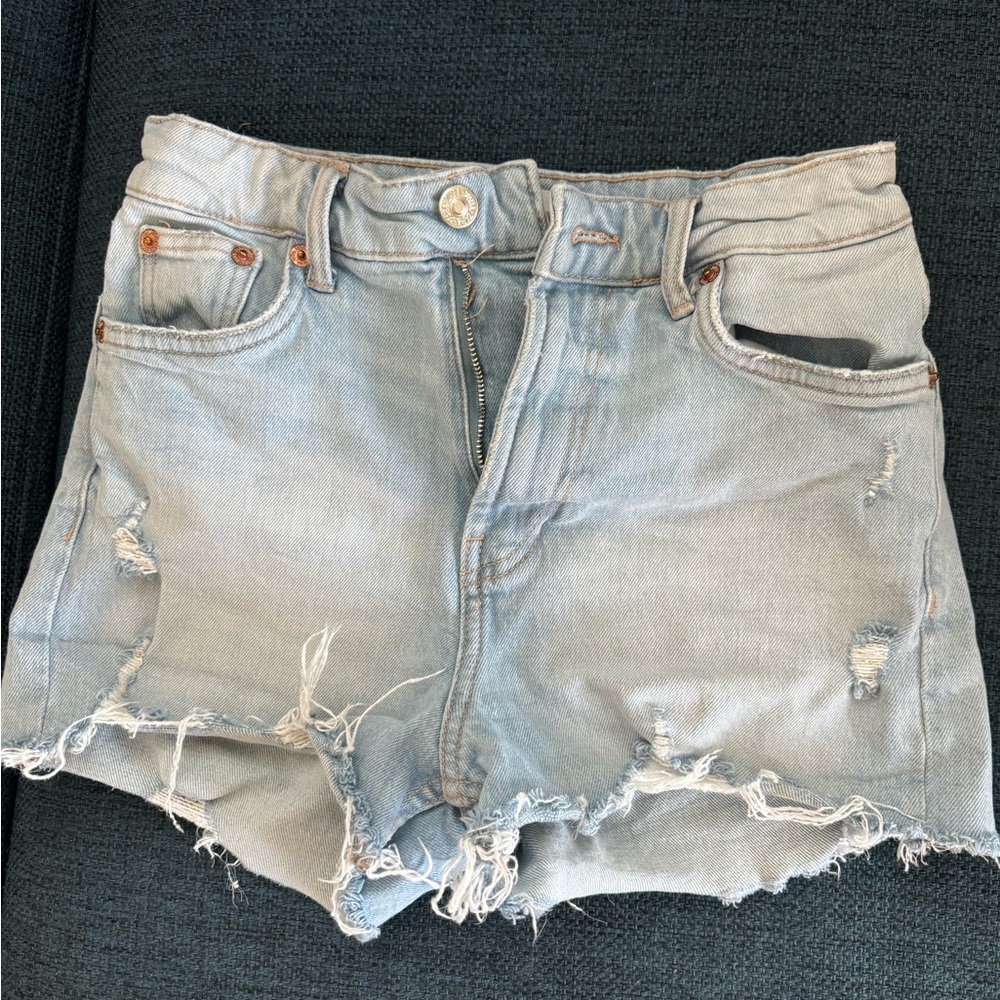 ZARA Jean Shorts Size 2